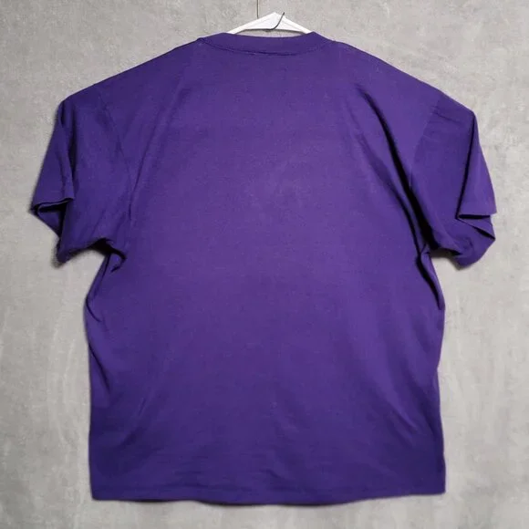 Keiser Clark Creatures Of The‎ Night T-Shirt Mens Size XL Purple Wolves Box Tee